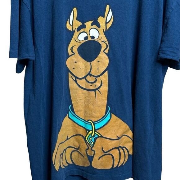 Vintage 90s Scooby Doo Double Sided T Shirt XL - Picture 2 of 6